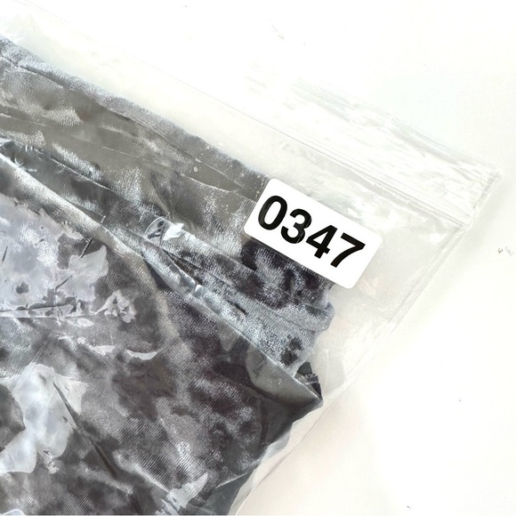 Topshop Women’s sz 4 Sexy Stretchy Black Crushed Velvet Mini Dress Sleeveless - Picture 13 of 13